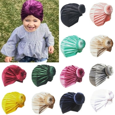 Toddler Infant Kids Baby Boy Girl Cute Turban Coton Bonnet Hiver Chaud Cap Toddler Infant Kids Baby Boy Girl Cute Turban Coton Bonnet Hiver Chaud Cap
